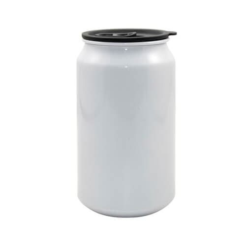 bidon blanc style canette
