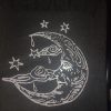 flocage sur sac noir