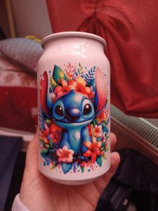 sublimation stitch sur bidon